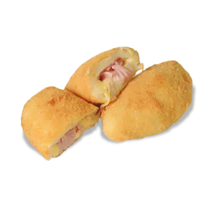 Lajotinha de Presunto E Queijo Frito Salgadinho