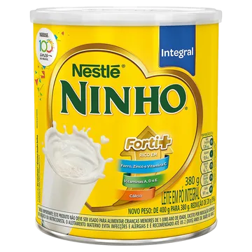 Leite Em Pó Ninho Integral 380g