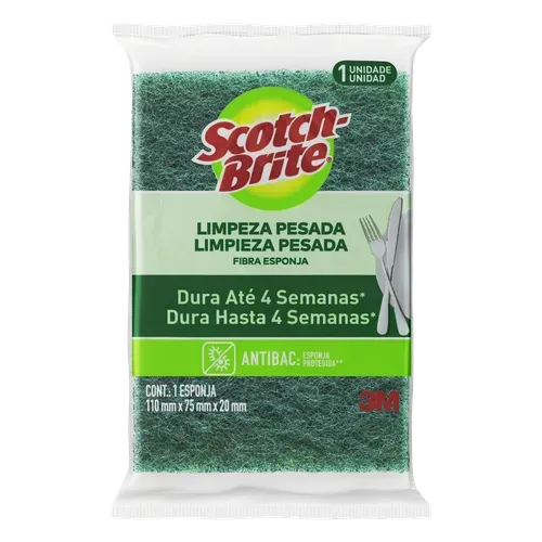Esponja Limpeza Pesada Scotch-brite