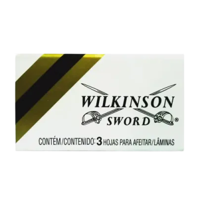 Lâminas De Barbear Wilkinson Sword Com 3 Unidades Wilkinson 3un