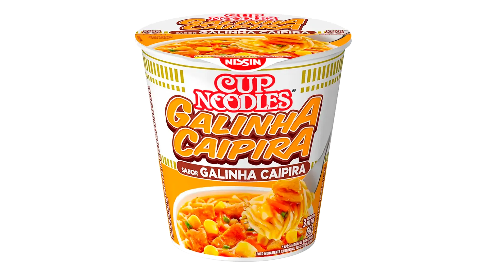 Cup Noodles Galinha Caipira 69g