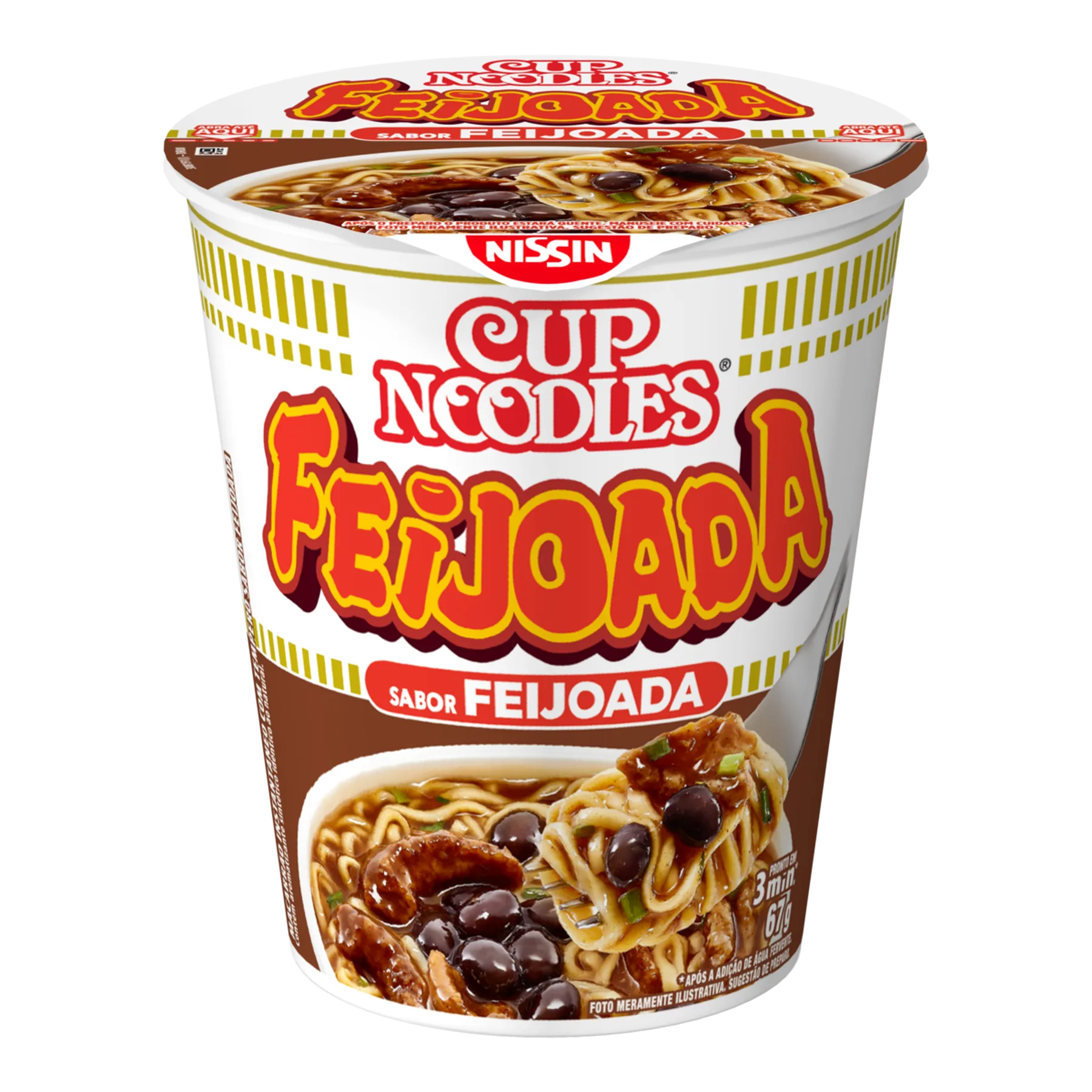 Macarrao Cup Noodles Feijoada 67g