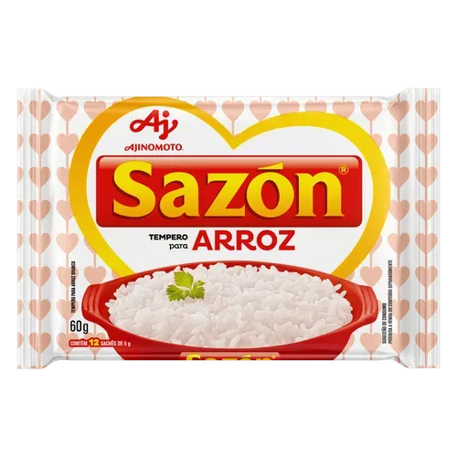 Tempero Sazon Para Arroz 60g