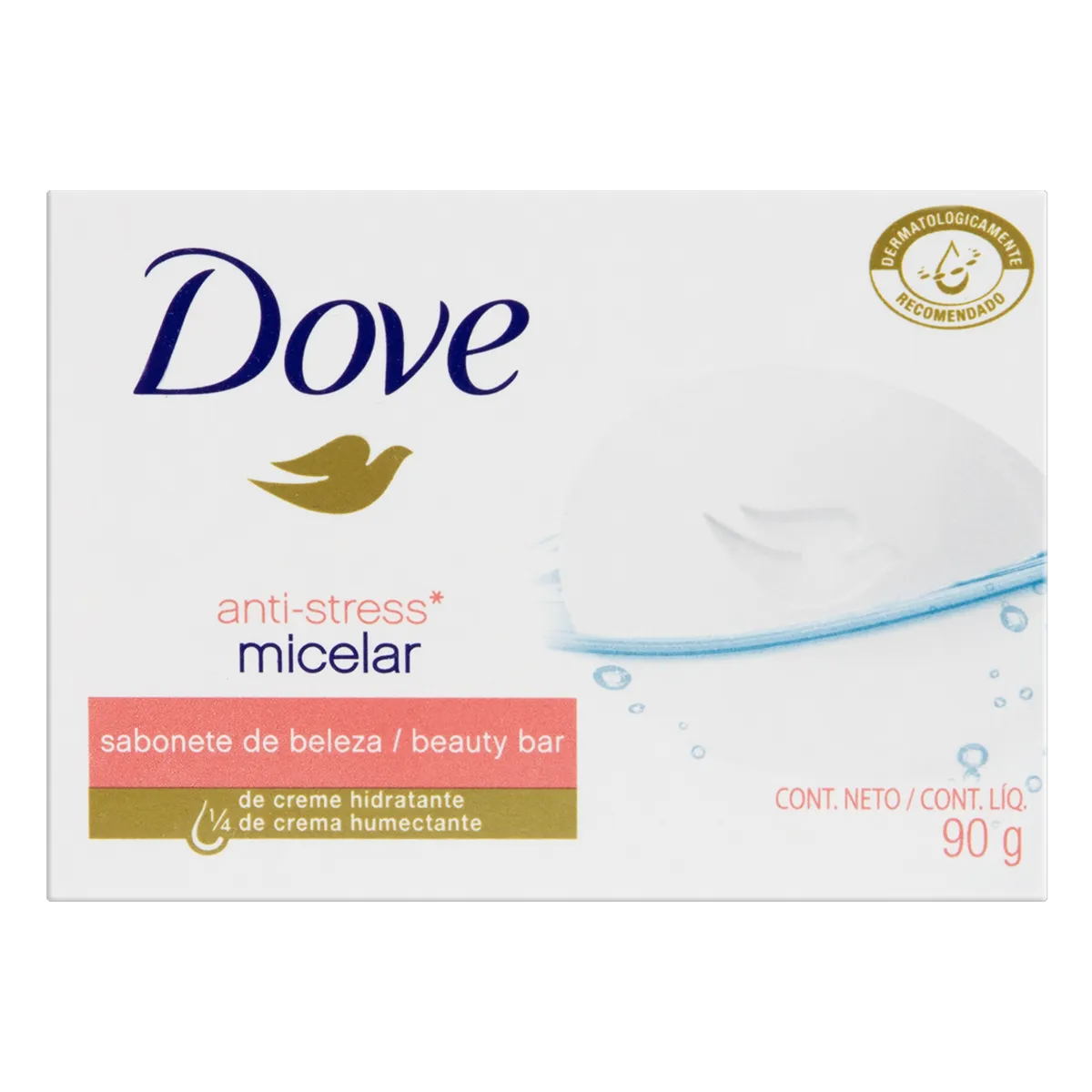 Sabonete Dove Anti-stress* Micelar De 90g