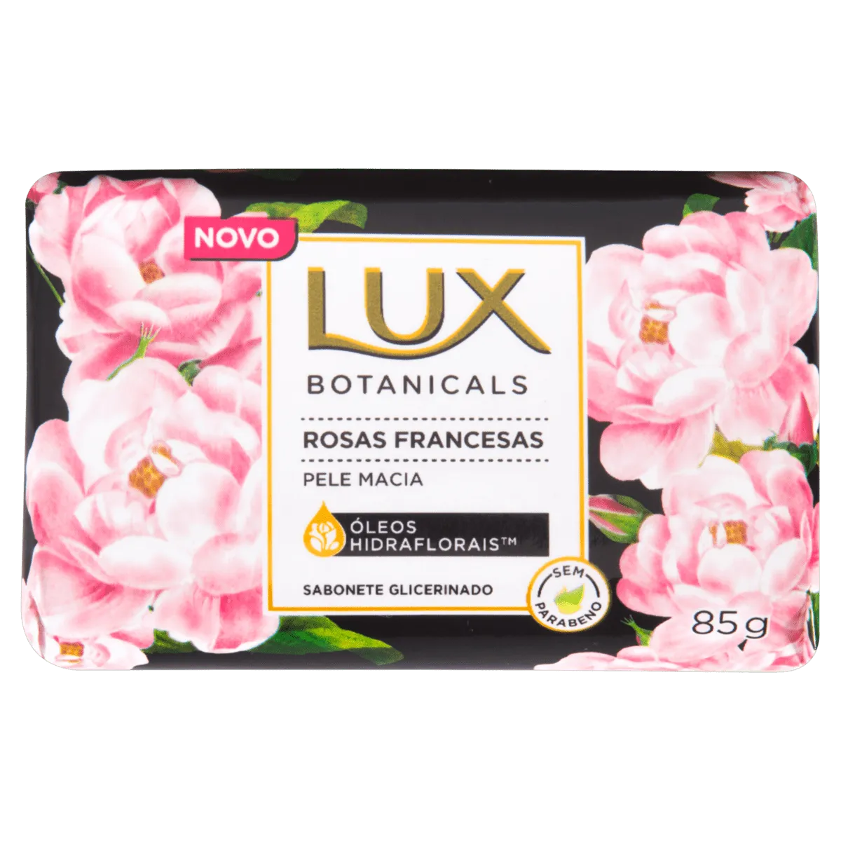 Sabonete Em Barra Lux Botanicals Rosas Francesas 85g