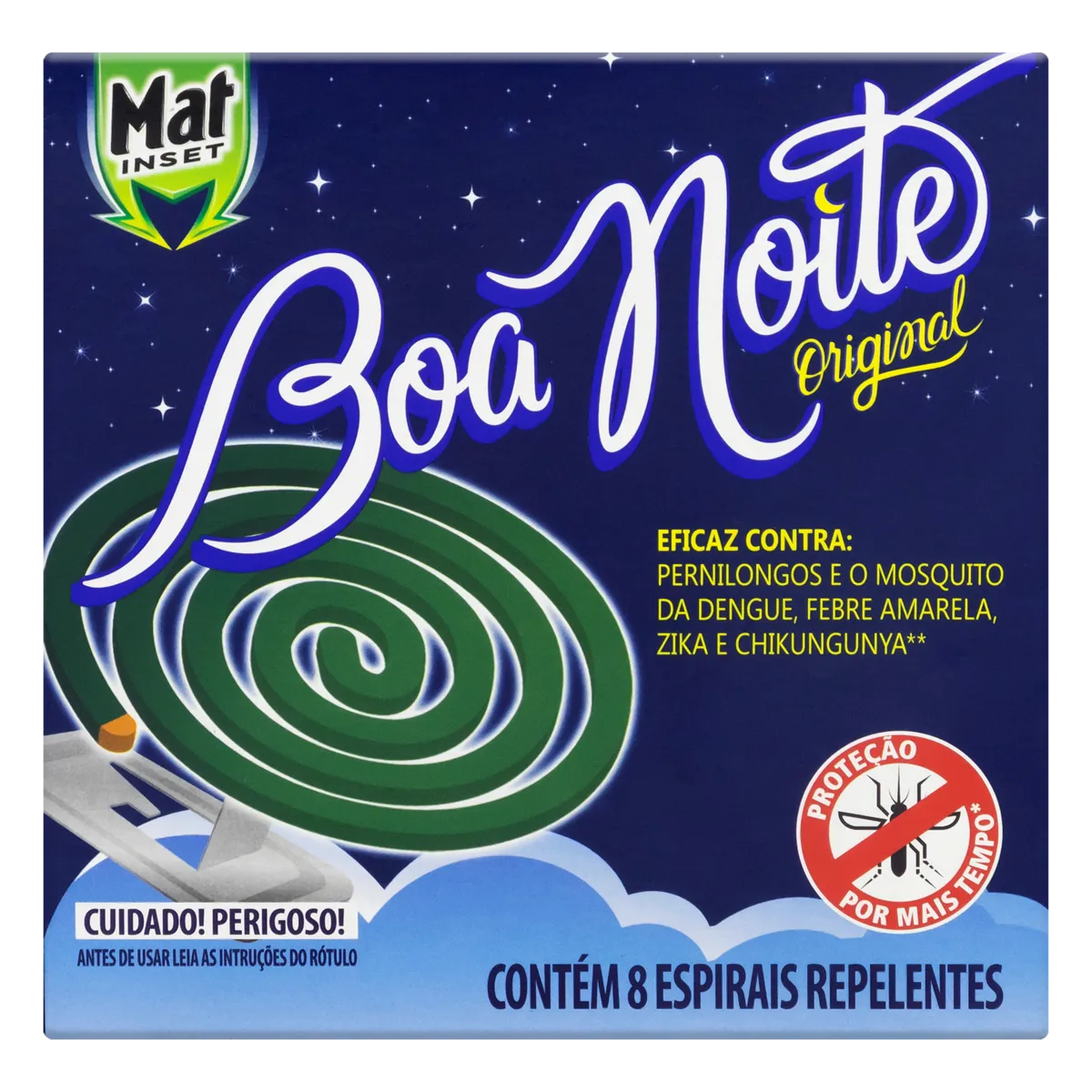 Repelente De Insetos Boa Noite Espiral Original 8un