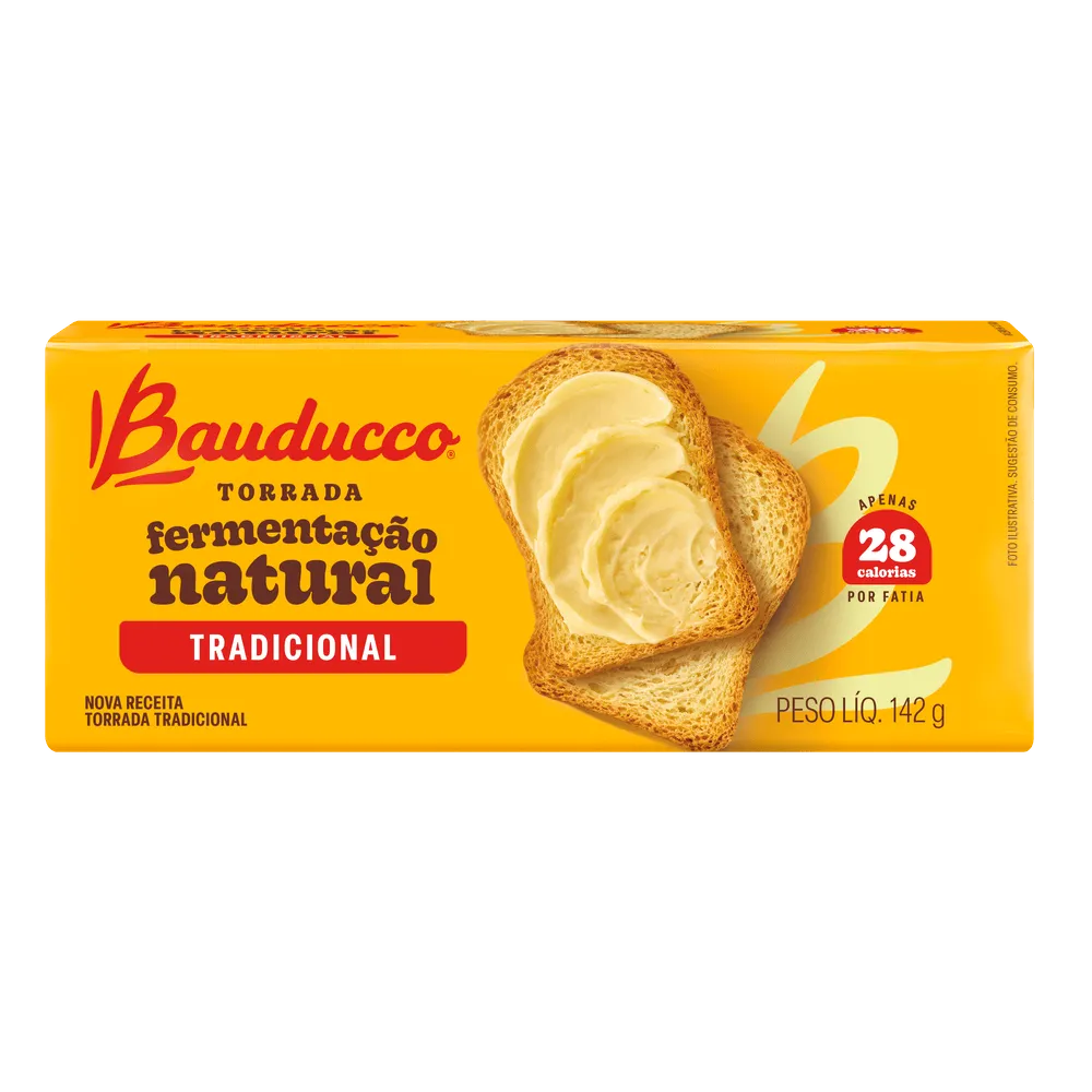 Torrada Tradicional Bauducco 142g