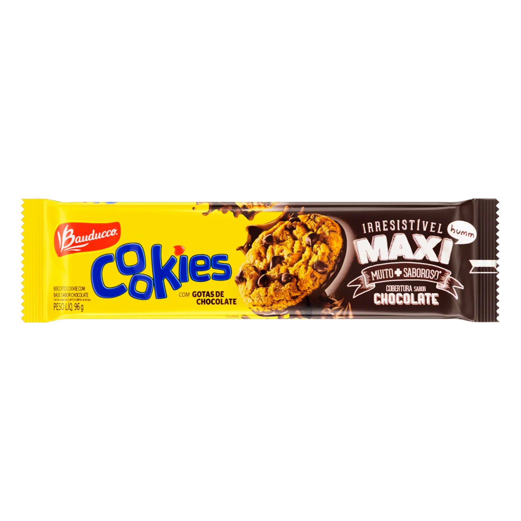 Cookies Maxi Chocolate Bauducco 96g