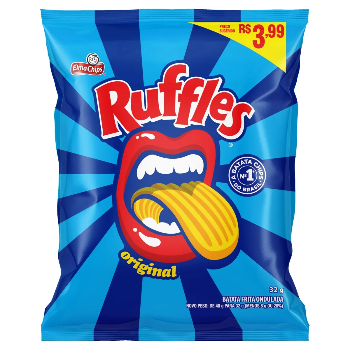 Batata Ruffles Original 32g