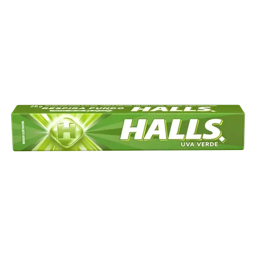 Balas Halls Uva Verde 28g