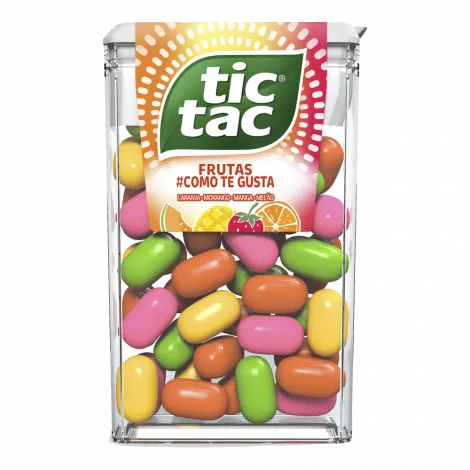 Tic Tac De Mix Frutas De 14,5g