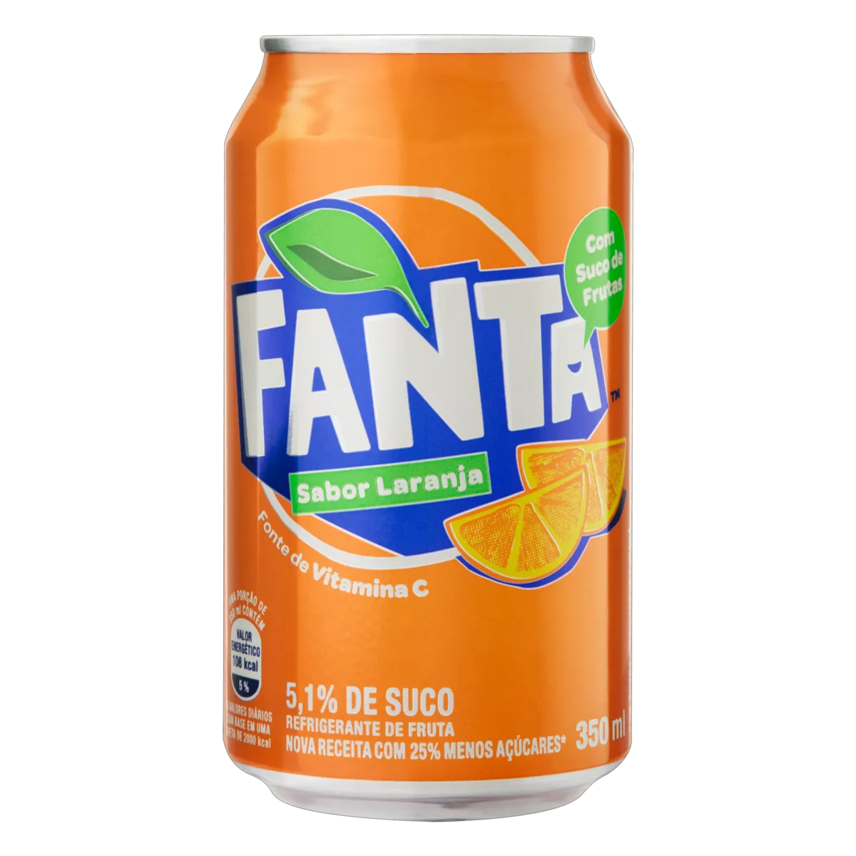 Refrigerante Fanta Laranja 350ml