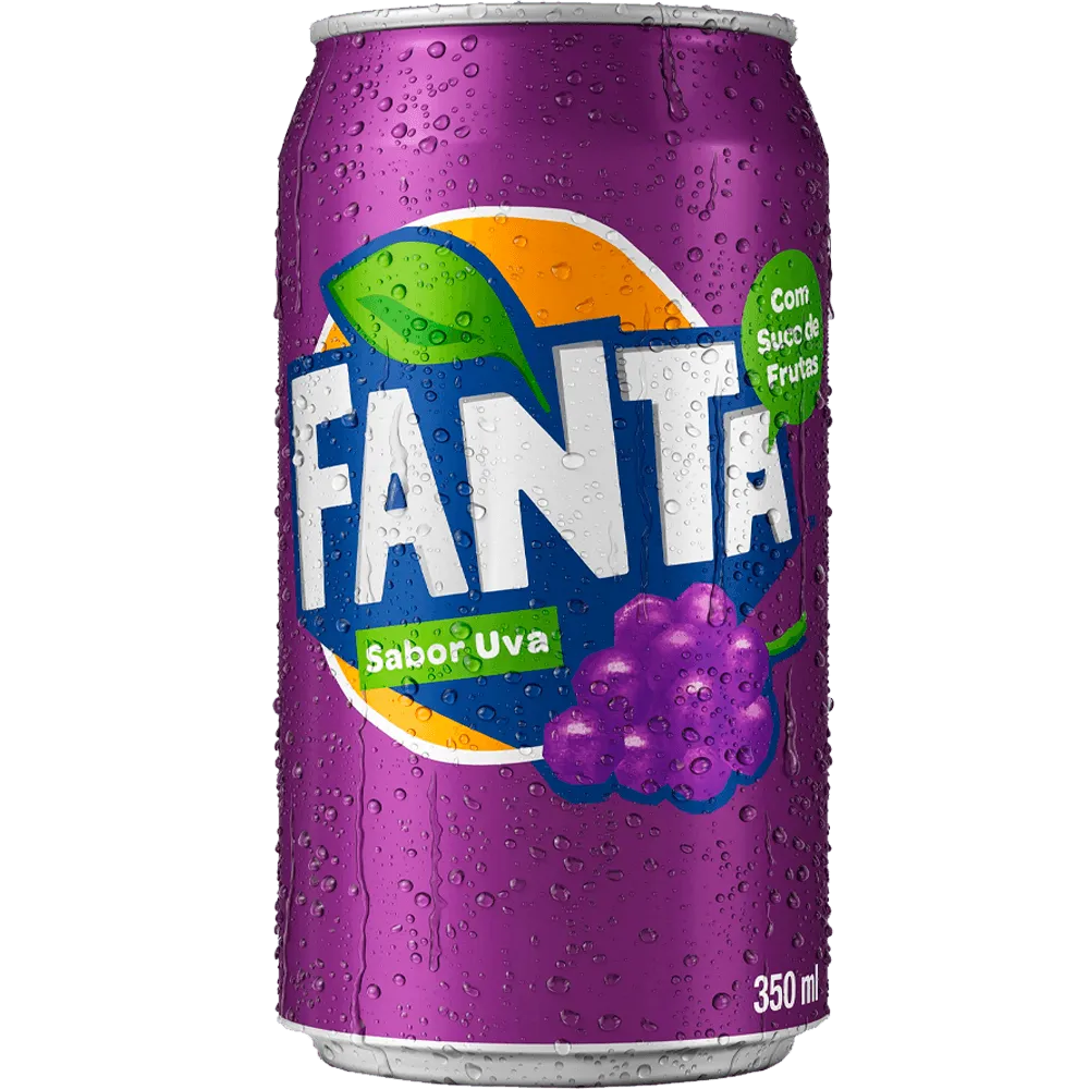 Refrigerante Fanta Uva 350ml