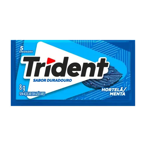 Chiclete Trident Hortelã 8g