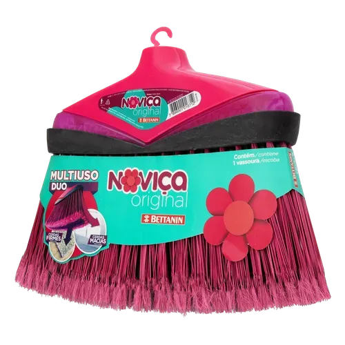 Vassoura Bettanin Noviça Original Com Cabo