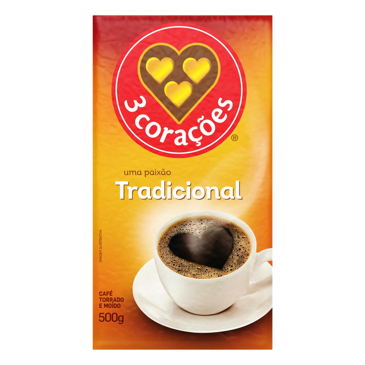 Café 3 Corações Tradicional 500g