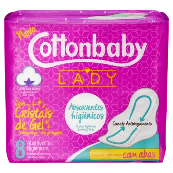 Absorvente Protetor Diário Lady sem Abas com 15 Unidades