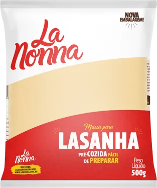 Massa De Lasanha La Nonna De 500g