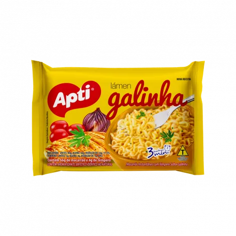 Macarrão Instantâneo Apti Galinha 70g