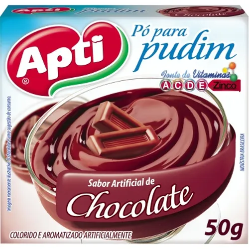 Pudim Apti Chocolate 50g