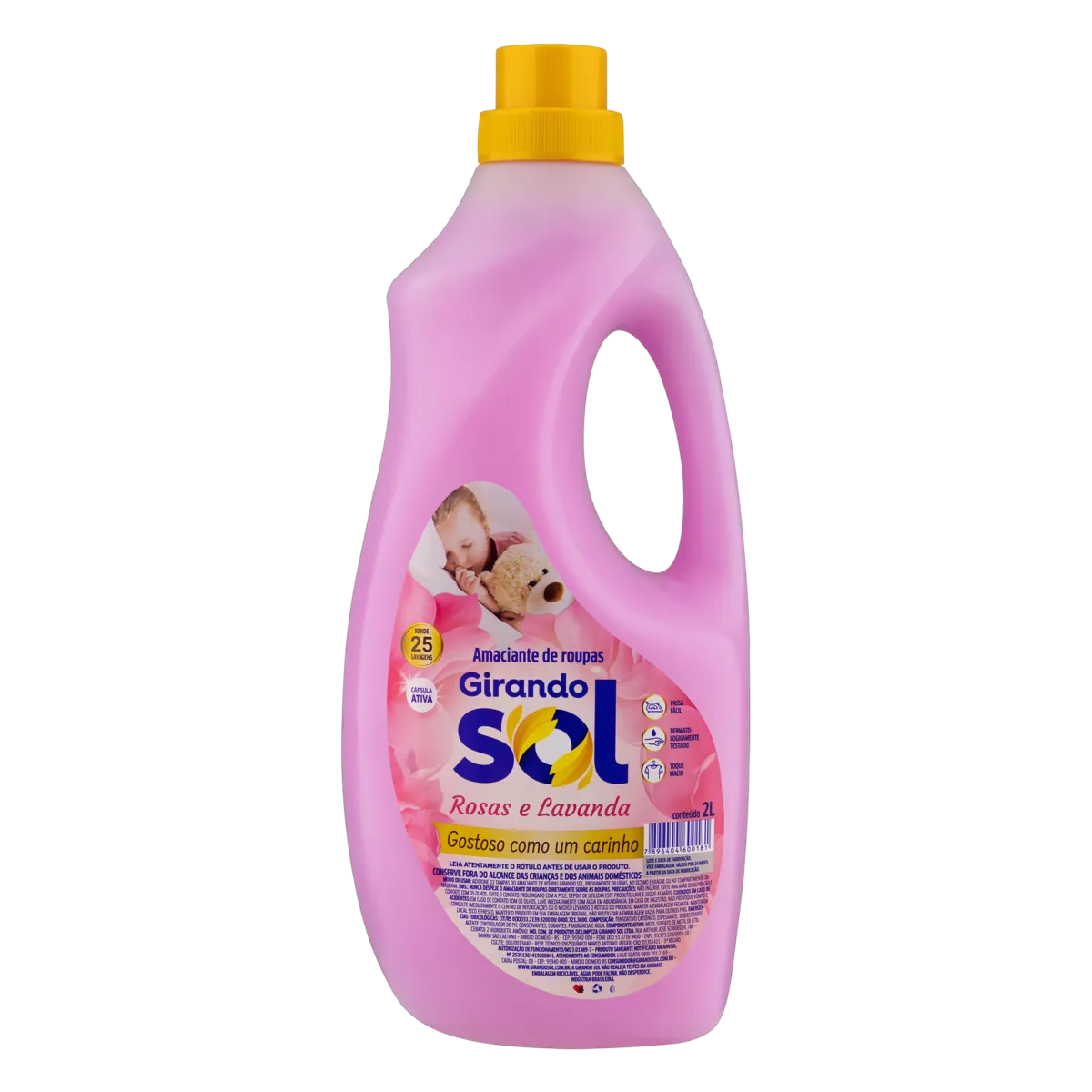 Amaciante Girando Sol Rosa 2l
