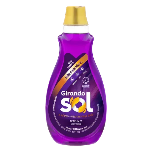 Limpador Perfumado Suave Magia Girando Sol 500ml