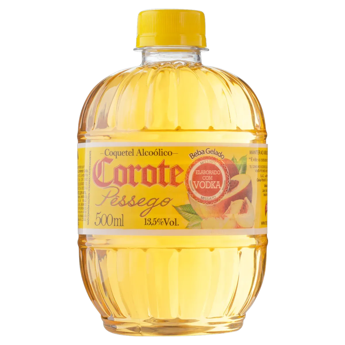Coquetel Alcoólico Pêssego Corote Garrafa 500ml