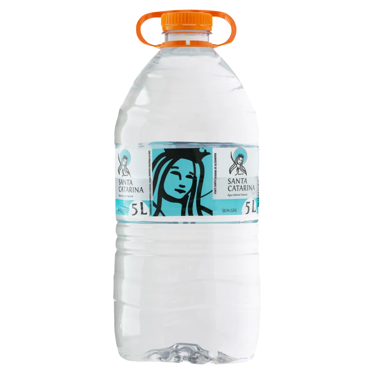 Água Mineral Natural Sem Gás Santa Catarina Galão 5l
