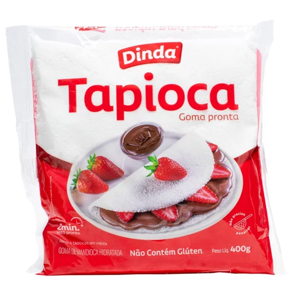Massa Pronta Para Tapioca Dinda 400g