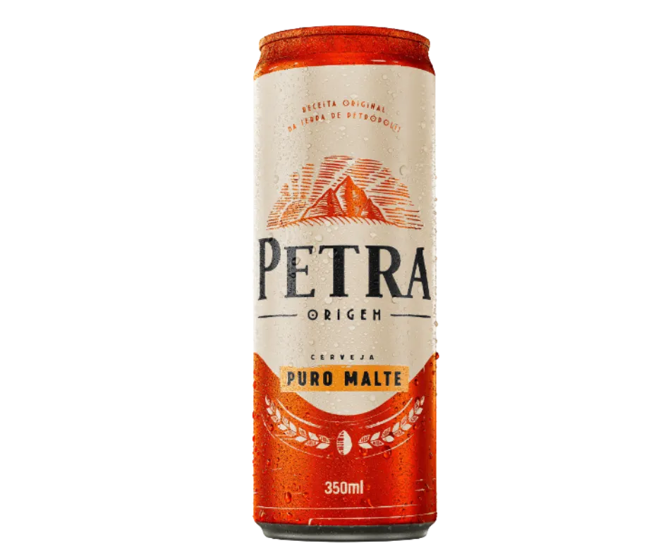 Cerveja Petra Puro Malte Lata 350ml