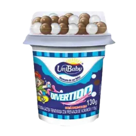 Bebida Láctea Unibaby Divertido C/Confeitos De Chocolate 130g