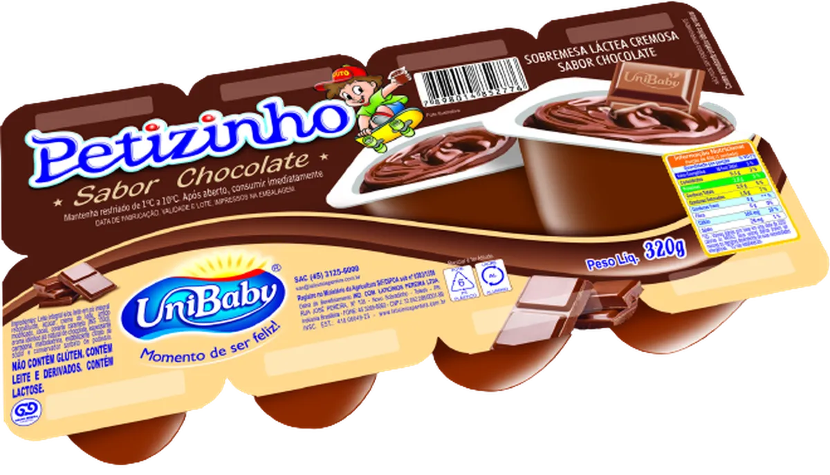 Petit Suisse Unibaby Chocolate 320g