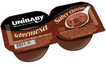 Sobremesa Láctea Unibaby Chocolate Embalagem 180g