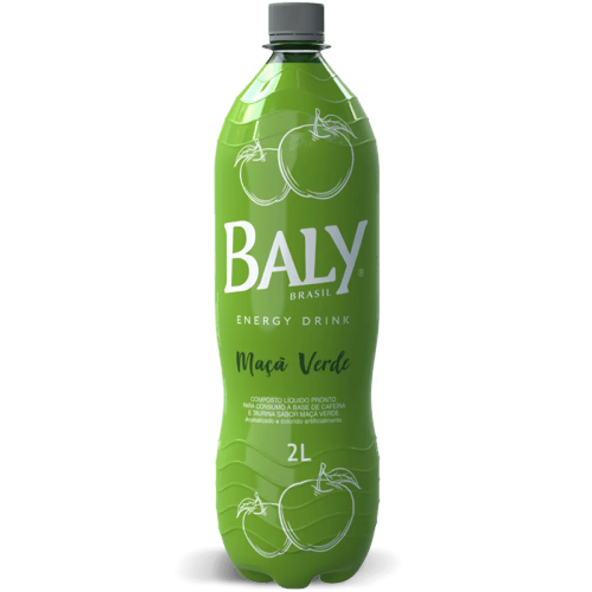 Energético Baly Sabor Maçã Verde 2l