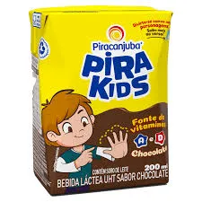 Bebida Láctea Uht Sabor Chocolate Pirakids 200ml