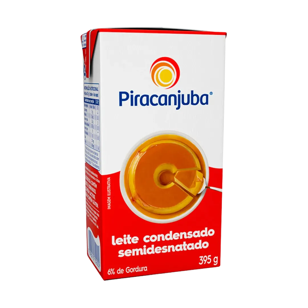 Leite Condensado Semidesnatado Piracanjuba 395g