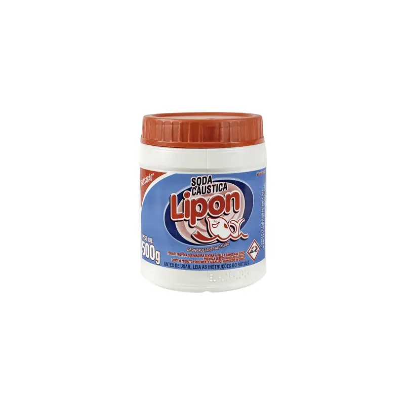 Soda Caustica Lipon 500g