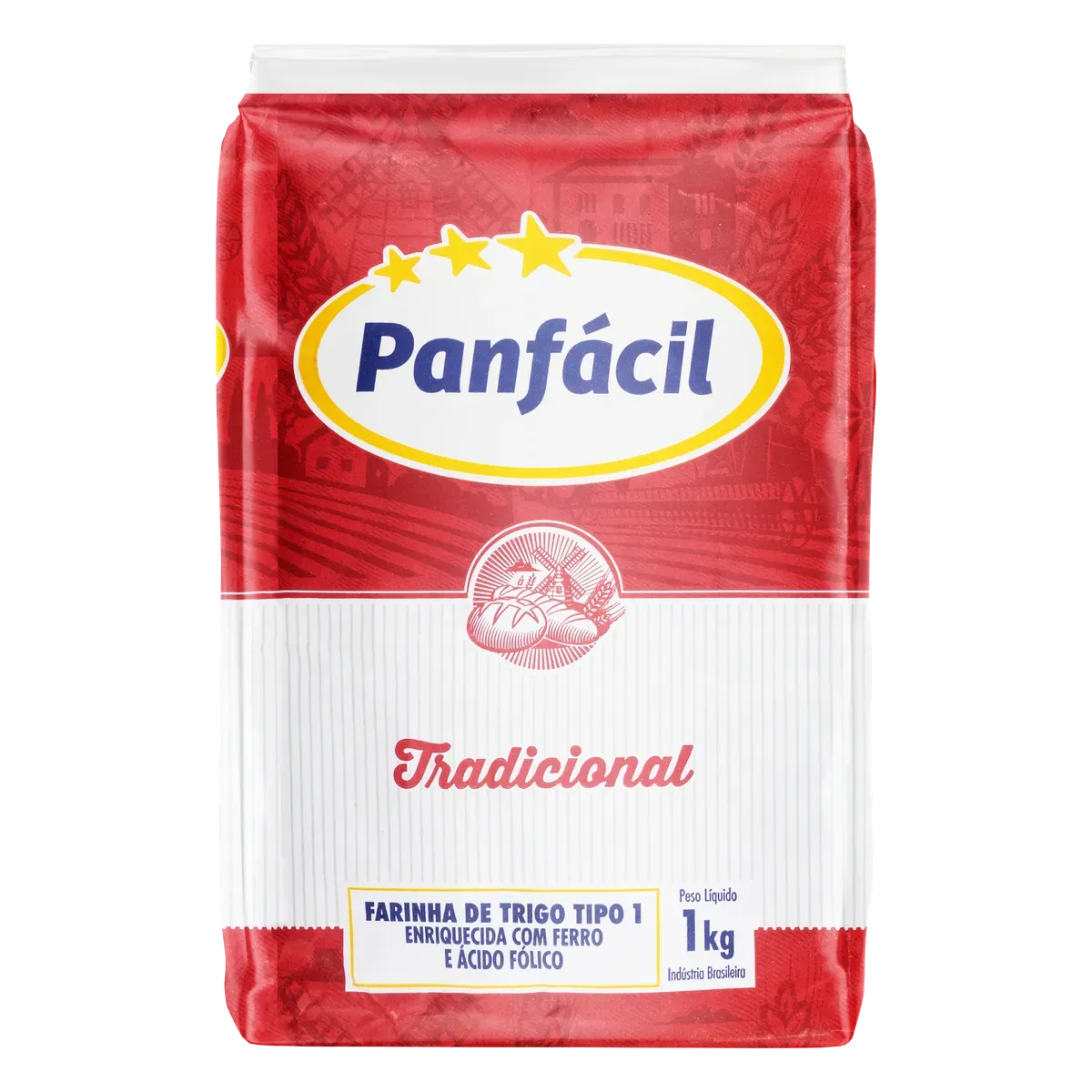 Farinha De Trigo Panfácil 1kg