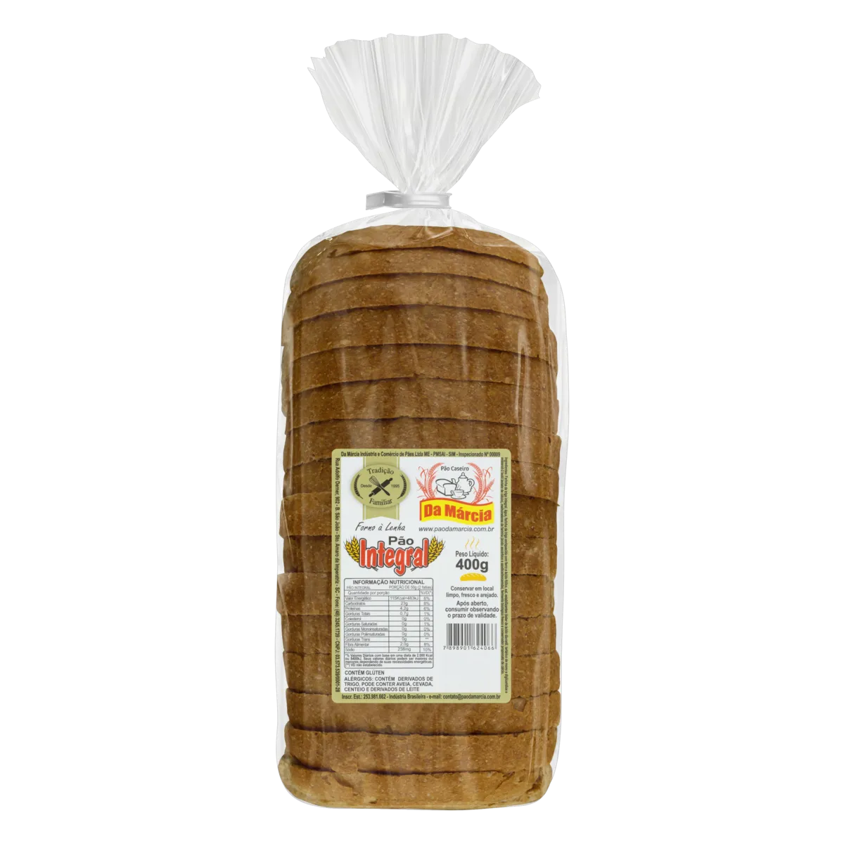Pão Integral Da Marcia 400g