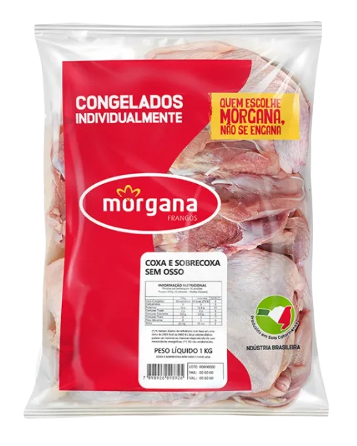 Coxa E Sobrecoxa Sem Osso Morgana 1kg