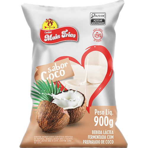 Bebida Láctea De Coco Mais Frios 900g