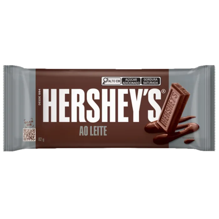 Barra De Chocolate Ao Leite 82g Hershey's